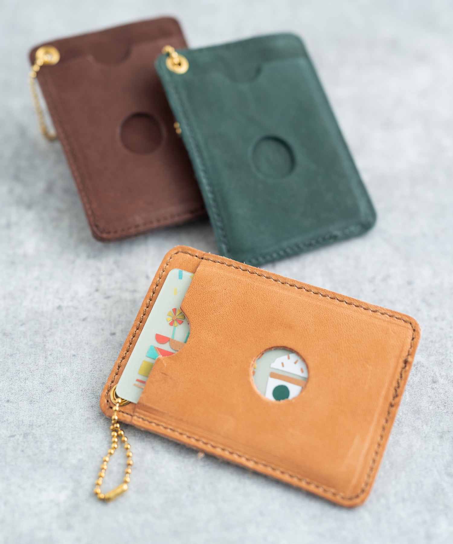 Butler Verner Sails バトラーバーナーセイルズ 日本製 ZIP付馬革パスケース JA-1182　11041