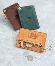 Butler Verner Sails バトラーバーナーセイルズ 日本製 ZIP付馬革パスケース JA-1182　11041