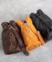 Butler Verner Sails バトラーバーナーセイルズ 日本製 国産オイルレザーエディターズショルダー2nd JA-2128 7834