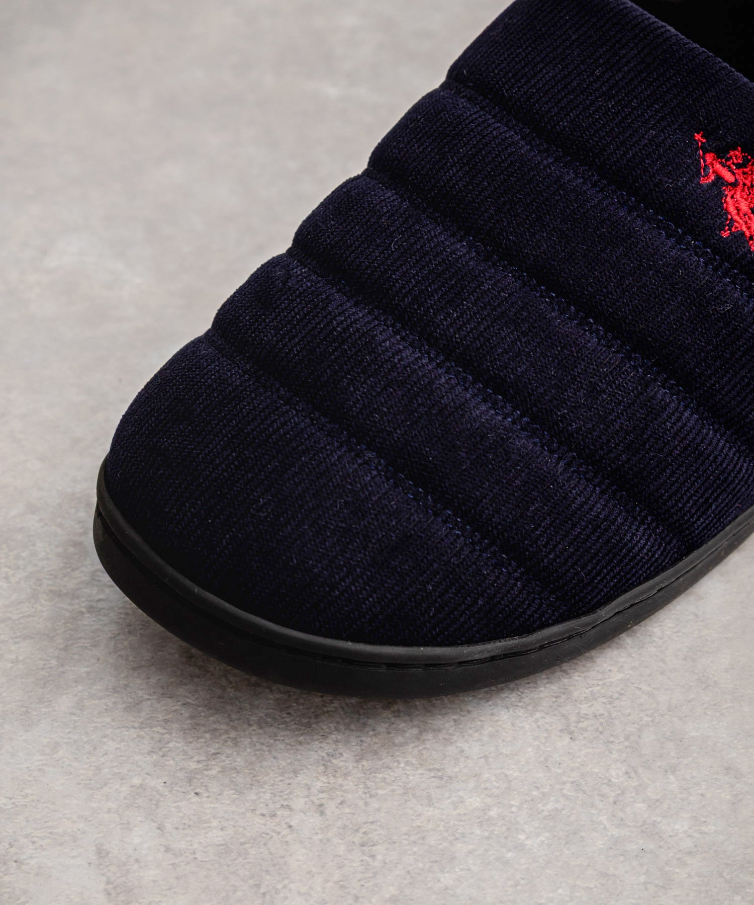 U.S. POLO ASSN. ユーエスポロアッスン ワンポイントロゴ無地/チェック/ストライプモックシューズ 14948
