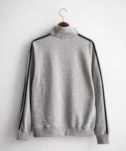 U.S. POLO ASSN. ユーエスポロアッスン half zip sweat shirt オーバーサイズ袖ラインワンポイントロゴ刺繍ハーフジップ裏毛スウェット 14862