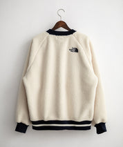 日本未展開モデル THE NORTH FACE ザ・ノースフェイス WHITE LABEL ホワイトレーベル VIVO FLEECE JACKET ロゴ刺繍シープボアフリースジャケット 15554