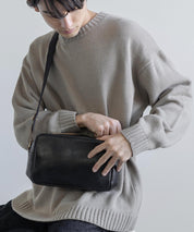 Butler Verner Sails バトラーバーナーセイルズ 日本製 国産牛革スクエアショルダーバッグ JA-1712-2 4065