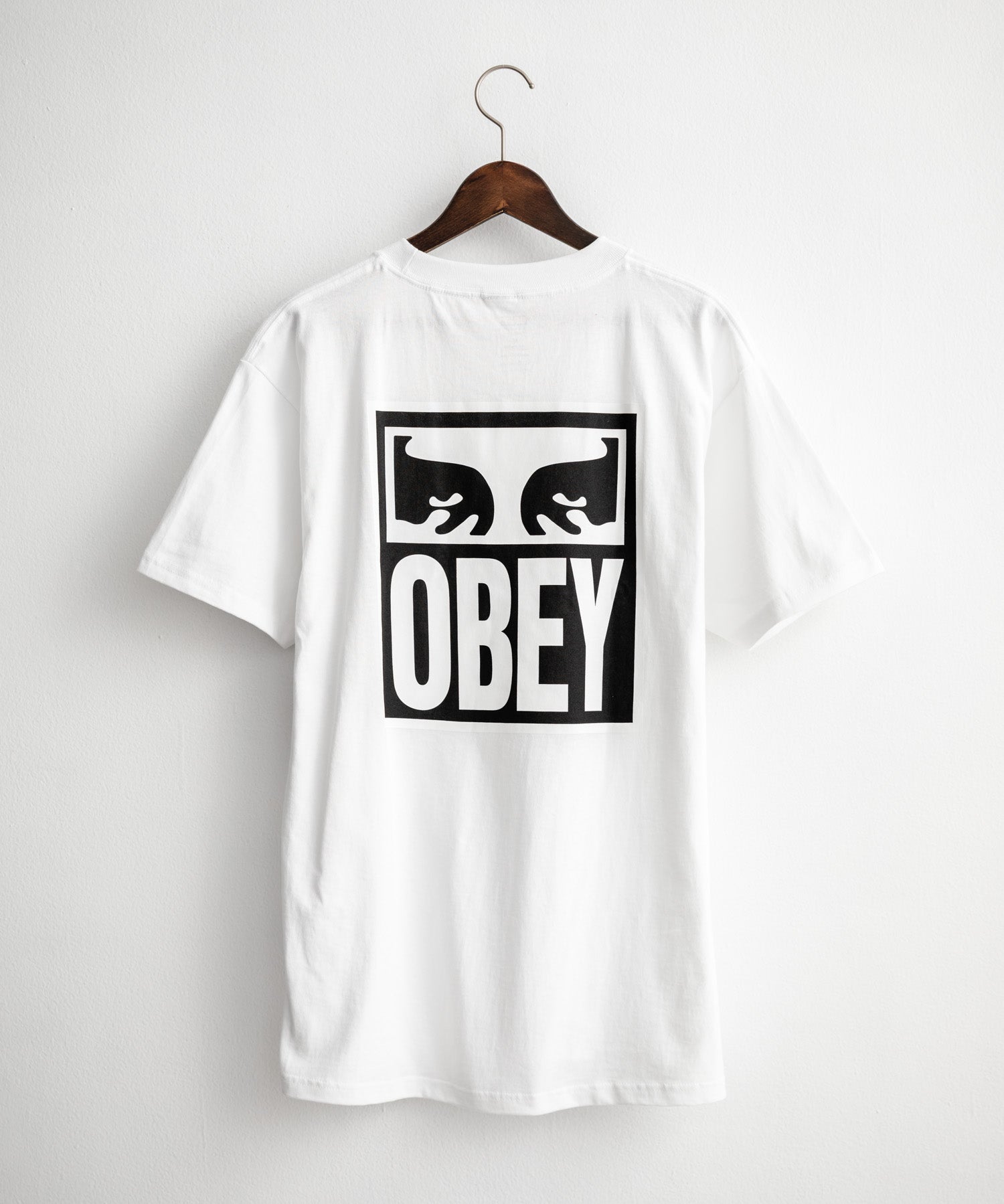OBEY オベイ CLASSIC TEES バックグラフィックプリント半袖Tシャツ 16113