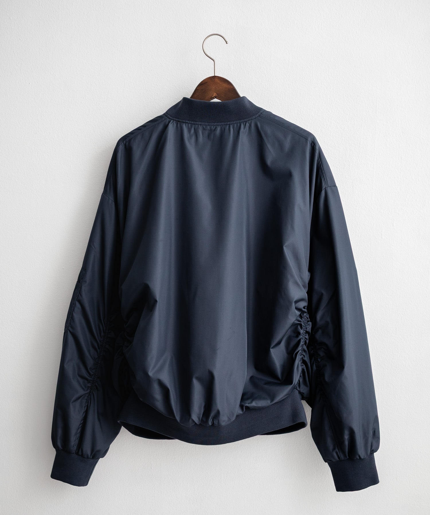 新色追加 ポリDEWSPO オーバーサイズMA-1フライトジャケット/撥水加工ミリタリーブルゾン 15293