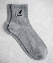 KANGOL カンゴール 3Pワンポイント刺繍クォーターソックス/靴下 15685