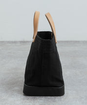 Butler Verner Sails バトラーバーナーセイルズ 日本製 国産 モールドレザーセルビッチキャンバス-ランチトート JI-2712 12319