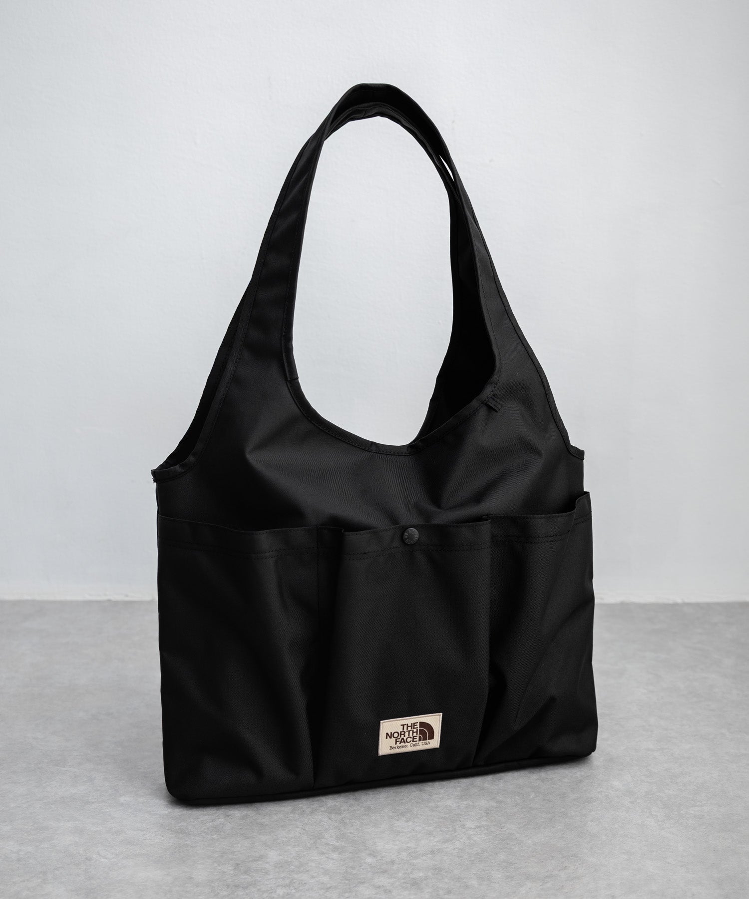 THE NORTH FACE WHITE LABEL WL TRIG BAG ナイロンデニムワンポイントロゴショルダートートバッグ 16204