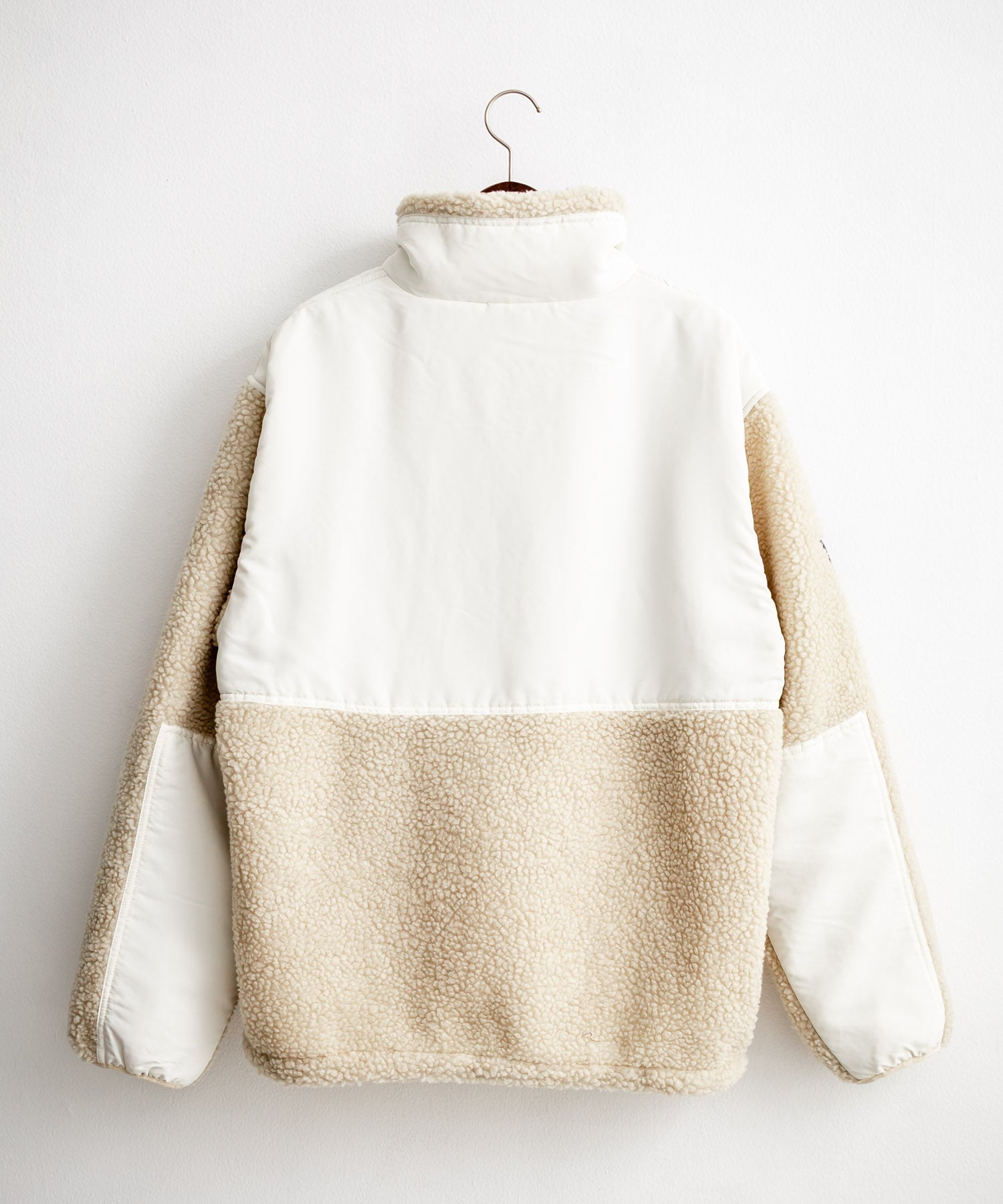 U.S. POLO ASSN. ユーエスポロアッスン BOA JACKET オーバーサイズワンポイントロゴ刺繍ボアジャケット 14865