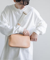 Butler Verner Sails バトラーバーナーセイルズ 日本製 国産牛革スクエアショルダーバッグ JA-1712-2 4065