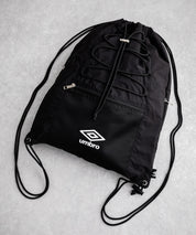 UMBRO 別注コラボ ドローコードワンポイントロゴナップサック 15350