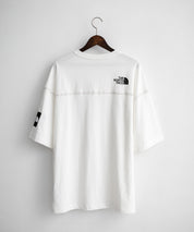 THE NORTH FACE WHITE LABEL STITCH DYEING S/S R/TEE オーバーサイズステッチラインワンポイントロゴピグメント加工半袖Tシャツ 16163
