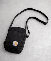 Carhartt カーハート Crossbody Zip Bag 縦型クロスボディバッグ/ワンポイントロゴ斜め掛けショルダーバッグ 15535