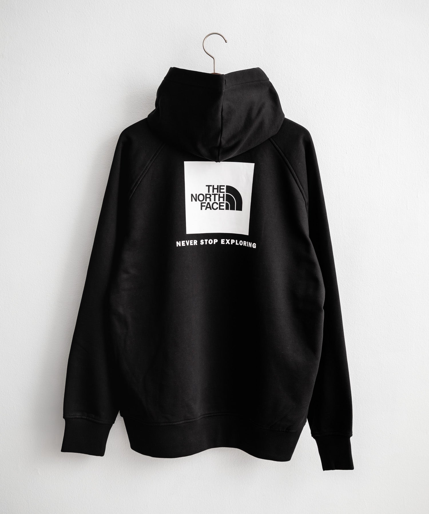THE NORTH FACE ザ・ノースフェイス RAGLAN REDBOX HOODIE オーバーサイズ裏起毛バックプリントラグランプルオーバーパーカー 15214
