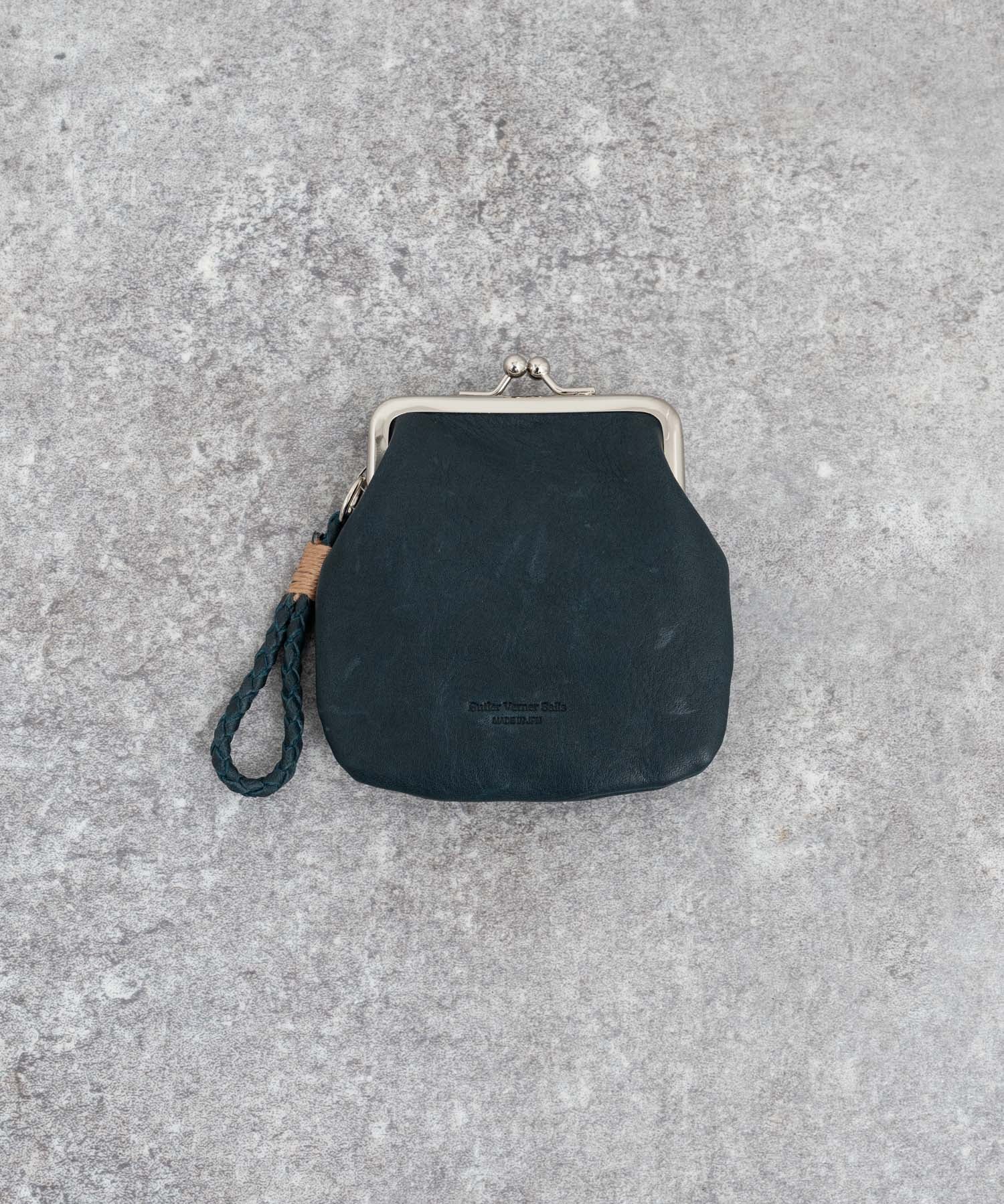 Butler Verner Sails バトラーバーナーセイルズ 日本製 国産ホースレザーがま口ミニウォレット JW-2715 12335