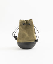 Butler Verner Sails バトラーバーナーセイルズ 日本製/国産 モールドレザー巾着スエードレザーショルダーバッグ JA-2685 11940