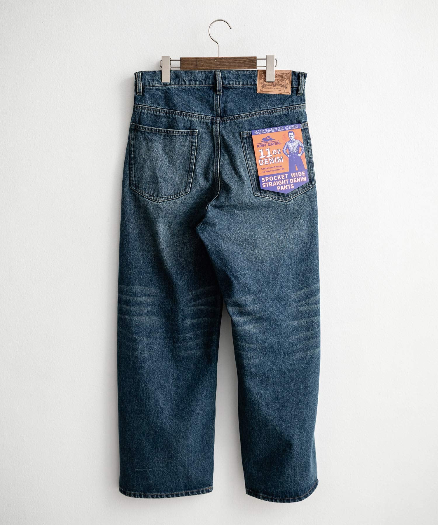 KRIFF MAYER クリフメイヤー ワイドストレートデニムパンツ/ジーパン 2535108 15615