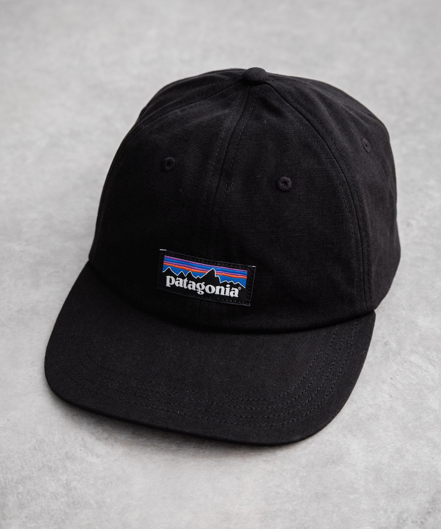 Patagonia パタゴニア P 6 LABEL TRAD CAP ワンポイントロゴコットンベースボールキャップ 16145