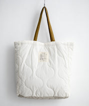 KRIFF MAYER クリフメイヤー スーベニア刺繍TOTE BAG/ひょうたん型キルティングナイロントートバッグ Z2615128 16466