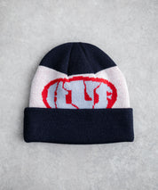 HUF WARPED CUFF BEANIE カフビーニージャカードロゴニットキャップ 16460