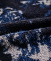 新色追加 フェザーヤーン オーバーサイズフラワー柄クルーネックニット 14031