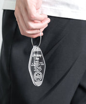 日本製 アクリルホテルキーリング ACRYLIC HOTEL KEY HOLDER(325) AW-1298-2 1938