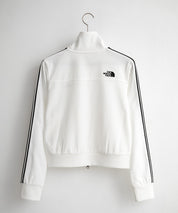 日本未展開モデル WHITE LABEL THE NORTH FACE W'S TNF TRACK JACKET 袖ラインショート丈トラックジャケット ジップパーカー 15532