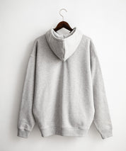 U.S. POLO ASSN. ユーエスポロアッスン オーバーサイズ裏起毛ワンポイントロゴ刺繍フルジップ長袖パーカー 14767