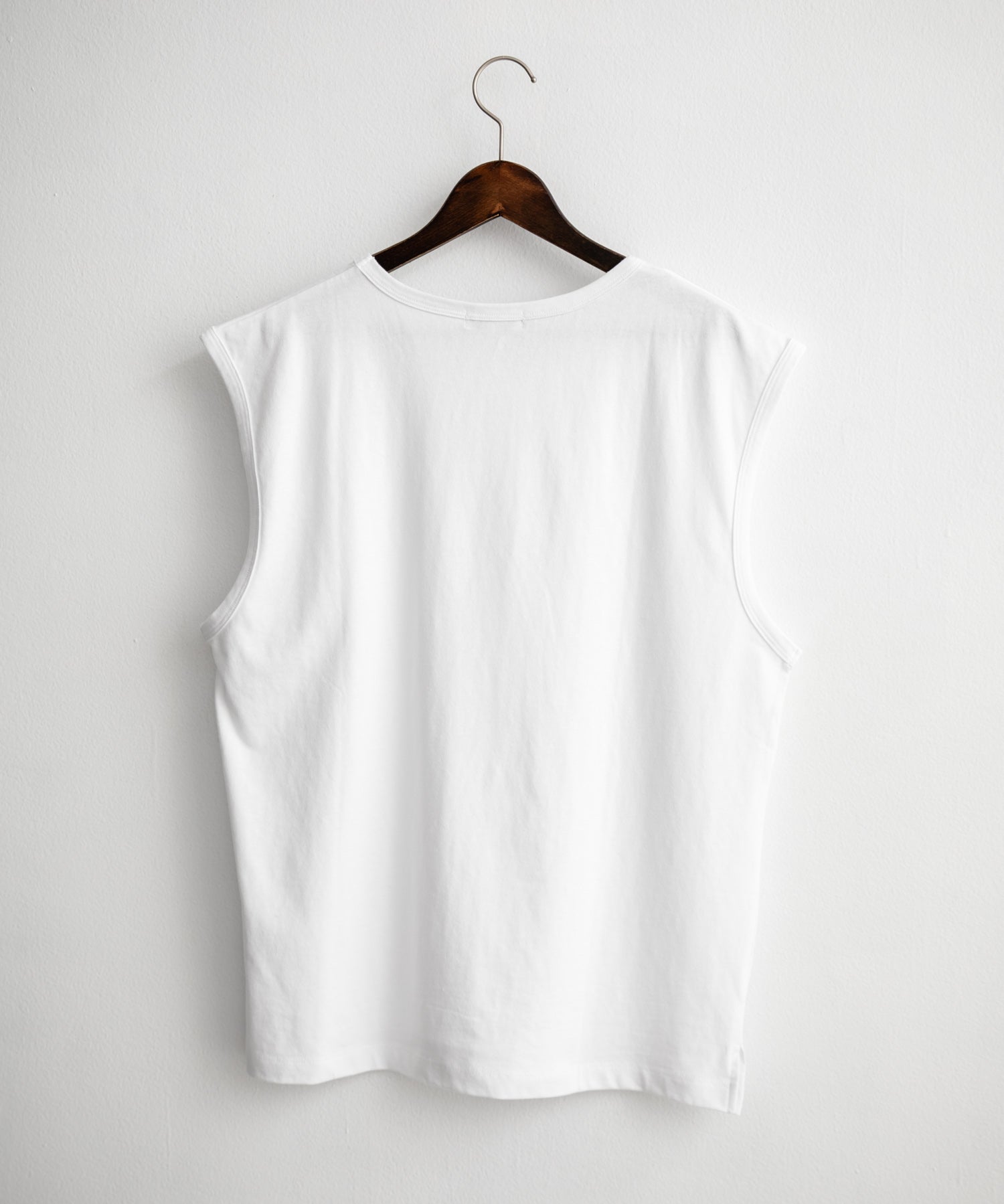 ケミカル加工 コットンノースリーブTシャツ/タンクトップ 15633