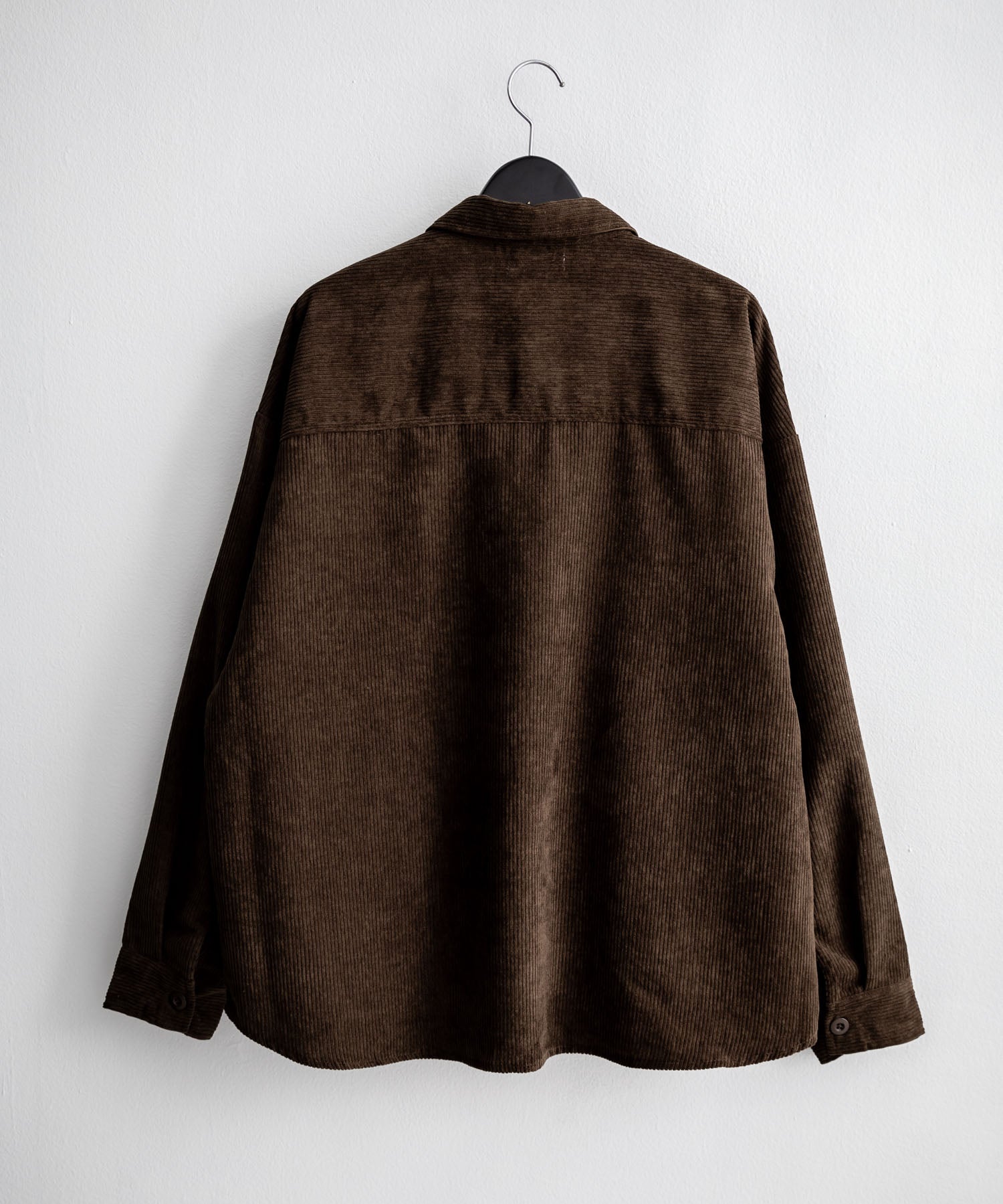 【セットアップ】オーバーサイズコーデュロイ CPOシャツジャケット＆ワイドパンツ 15247