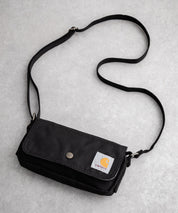 Carhartt カーハート Crossbody Horizontal Bag 横型クロスボディバッグ/ワンポイントロゴ斜め掛けショルダーバッグ 15536