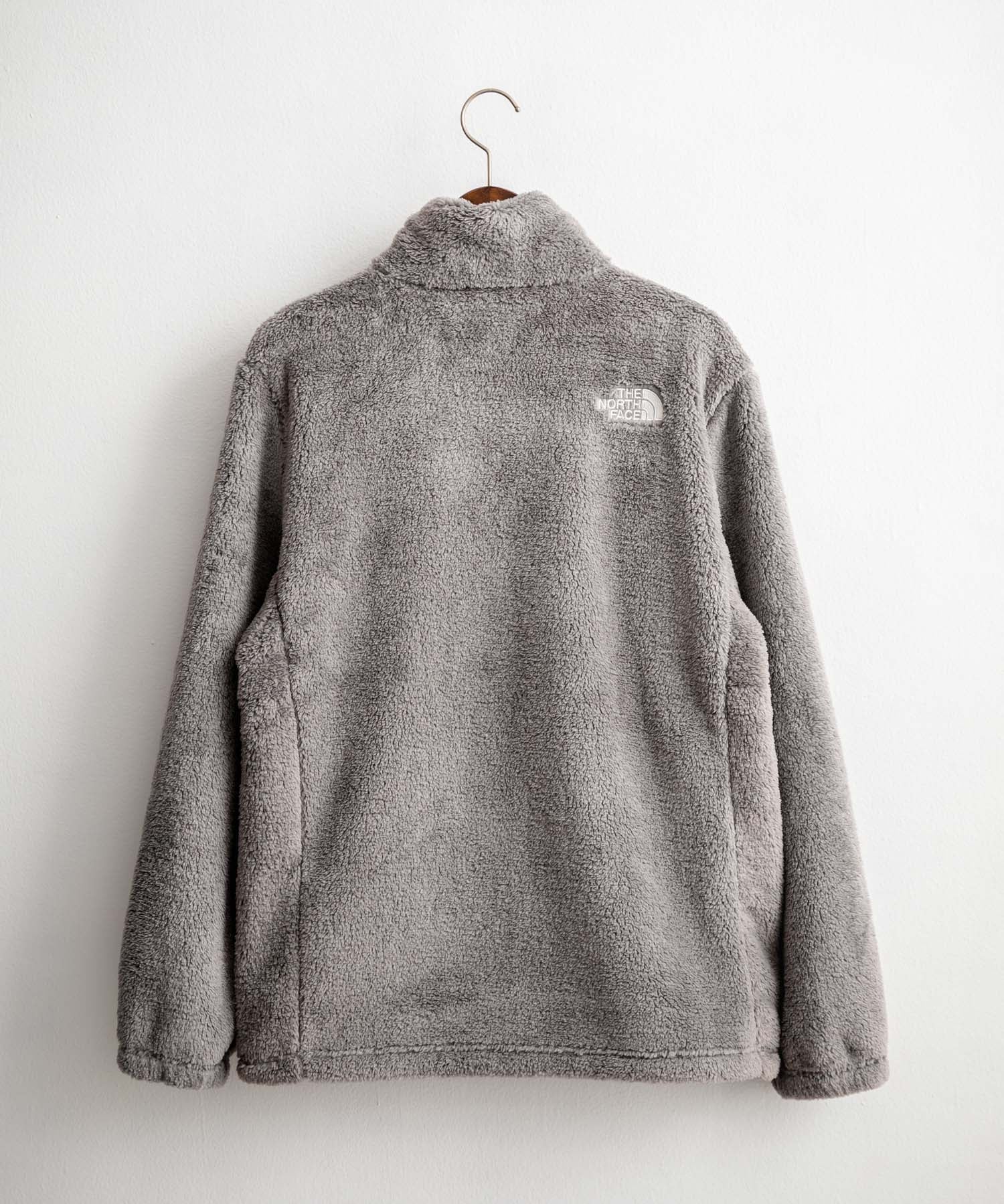 日本未展開モデル THE NORTH FACE ザ・ノースフェイス WHITE LABEL ホワイトレーベル COMFY ALPHA FLEECE ZIP UP ワンポイントロゴ刺繍ボアジャケット 15367