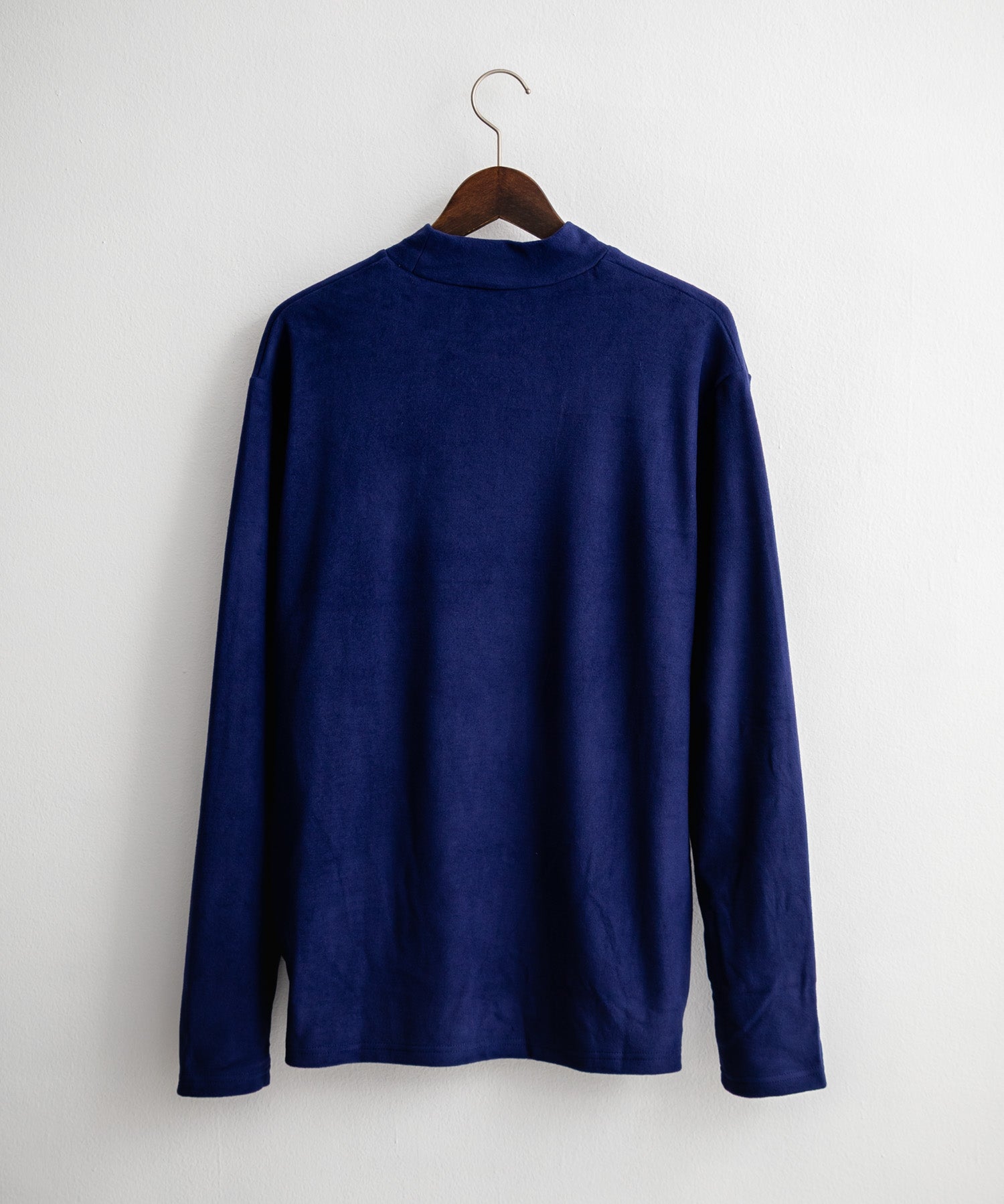 ストレッチフリースハイネック長袖Tシャツ 14855