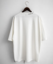 オーバーサイズ ハンドステッチ半袖Tシャツ
