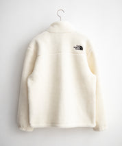 日本未展開モデル THE NORTH FACE ザ・ノースフェイス WHITE LABEL ホワイトレーベル 韓国限定 SHERPA FLEECE JACKET1 オーバーサイズワンポイントロゴ刺繍ボアジャケット 14659