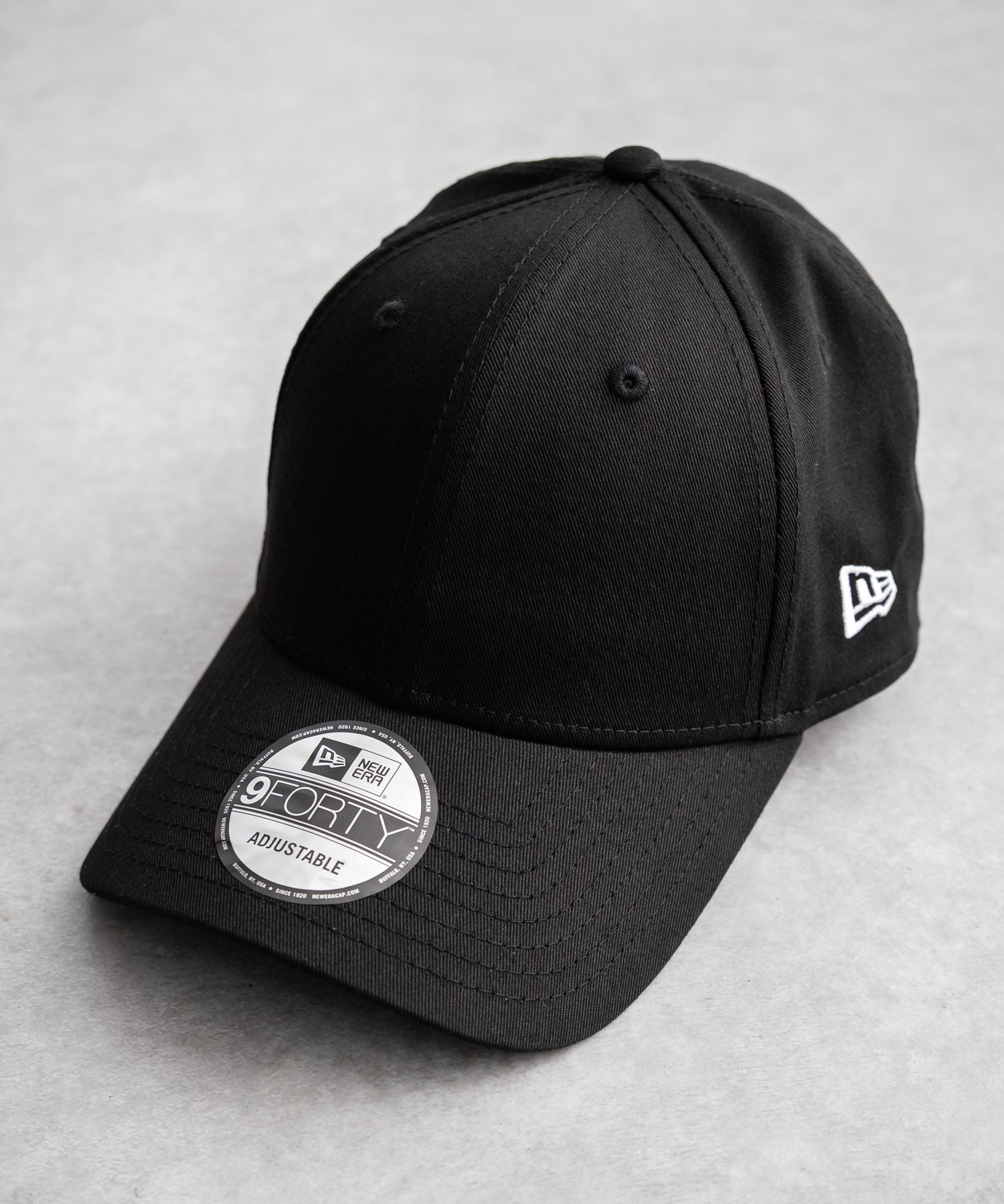 NEW ERA ニューエラ Adjustable Structured Cap 9FORTY ワンポイントフラッグロゴ刺繍ベースボールキャップ　16118