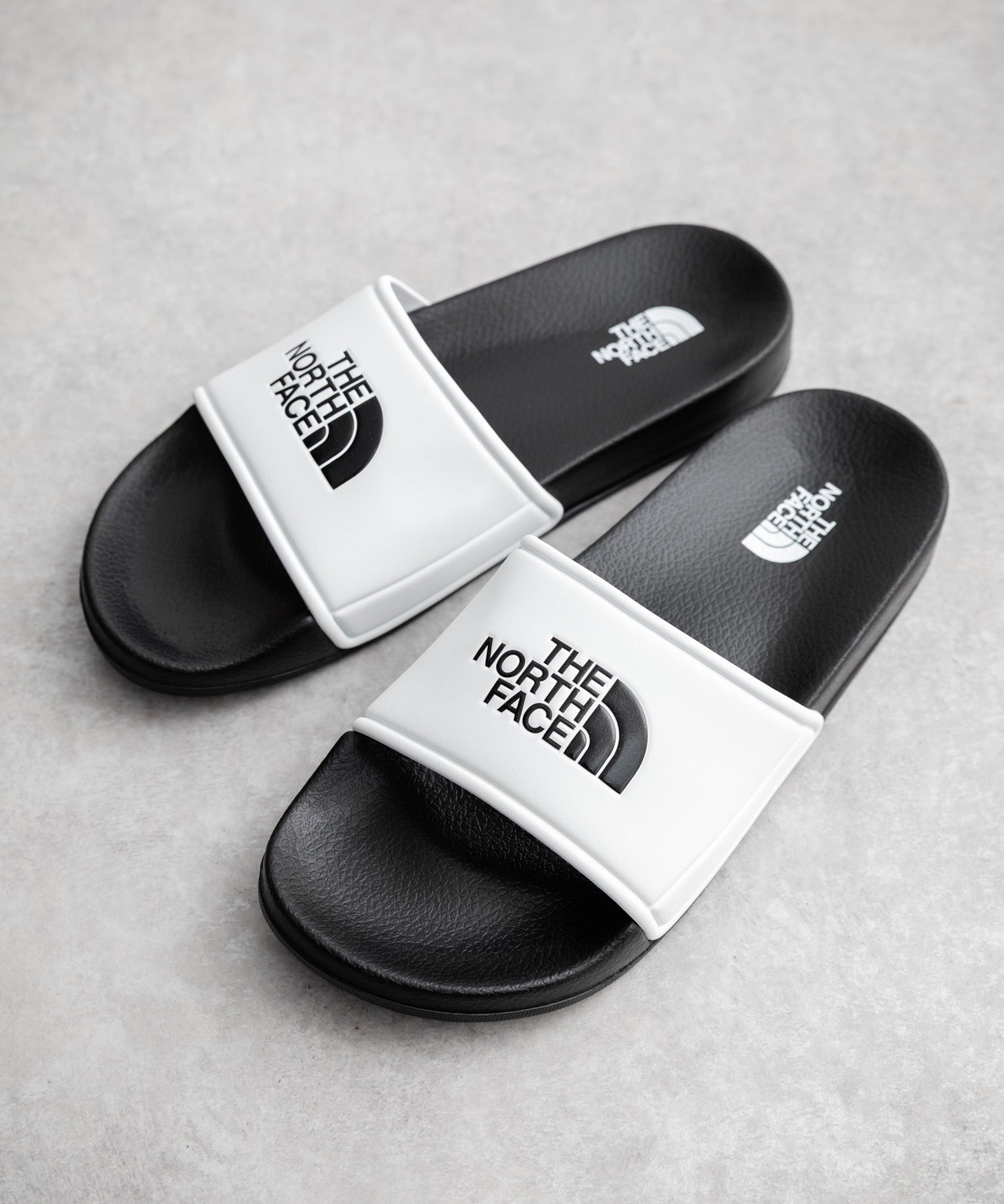 日本未展開モデル WHITE LABEL THE NORTH FACE EPIC SLIDE ロゴスリッパサンダル 16106