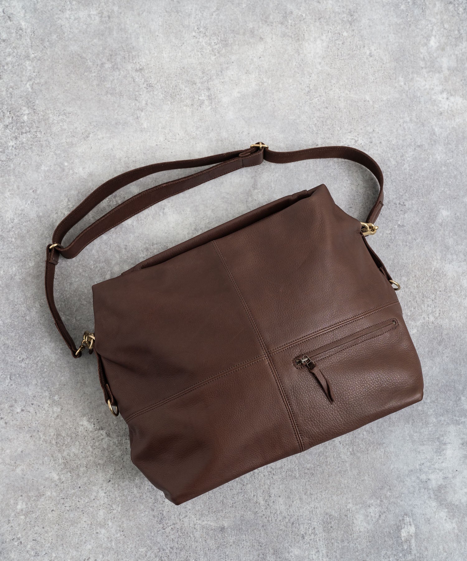 Butler Verner Sails バトラーバーナーセイルズ 日本製 国産オイルレザーエディターズショルダー2nd JA-2128 7834