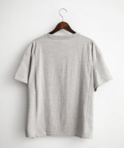 Upscape Audience アップスケープオーディエンス 日本製 国産ビッグサイズリメイクUSAファブリックポケット付き半袖Tシャツ AUD6739 16035