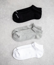 FRUIT OF THE LOOM フルーツオブザルーム ベーシックアンクルソックス/3足セットワンポイントロゴ靴下 15463