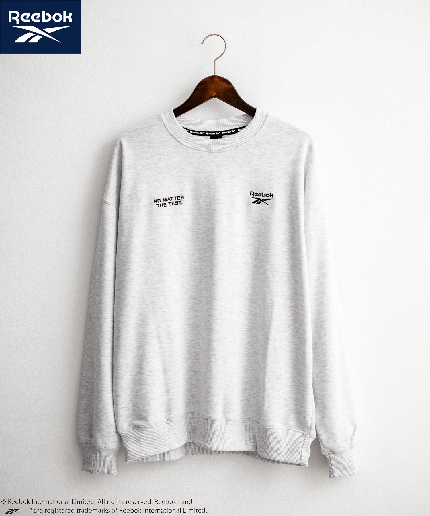 Reebok リーボック セットアップ オーバーサイズロゴ刺繍裏毛スウェット上下セット/トレーナー&イージージョガーパンツ 14867