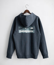 Patagonia パタゴニア BOARDSHORT LOGO UPRISAL HOODY ボードショーツロゴアップライザルフーディ/裏起毛バックグラフィック長袖パーカー 16382