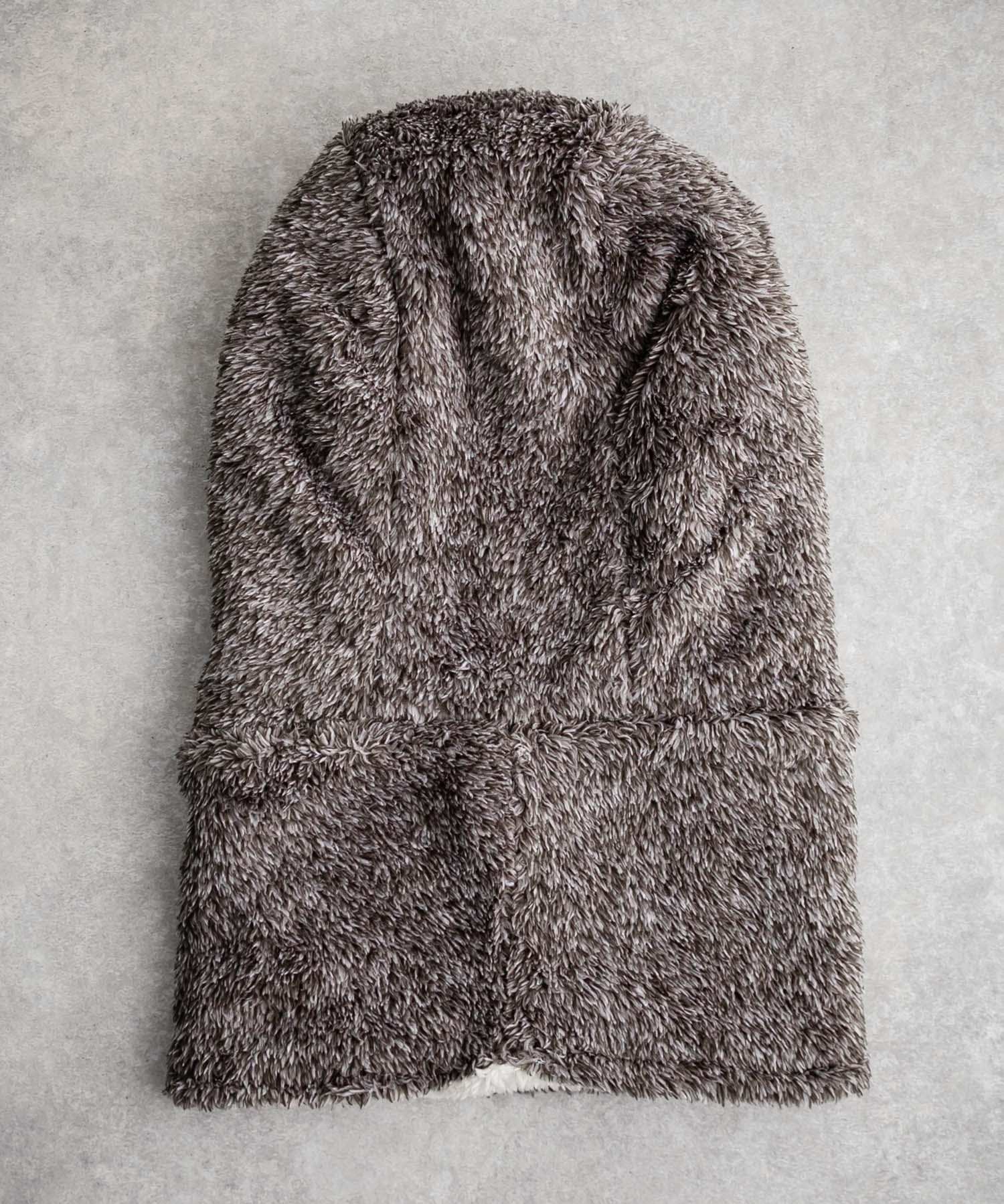 KRIFF MAYER クリフメイヤー ニンジャりん2WAYリバーシブルフード型ネックウォーマー ボアフードウォーマー J2527845 14965