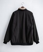 KRIFF MAYER クリフメイヤー 2WAYリバーシブル ひっくりスタンドネックボアジャケット/ワンポイントロゴ刺繍入りブルゾン 2612802 16550