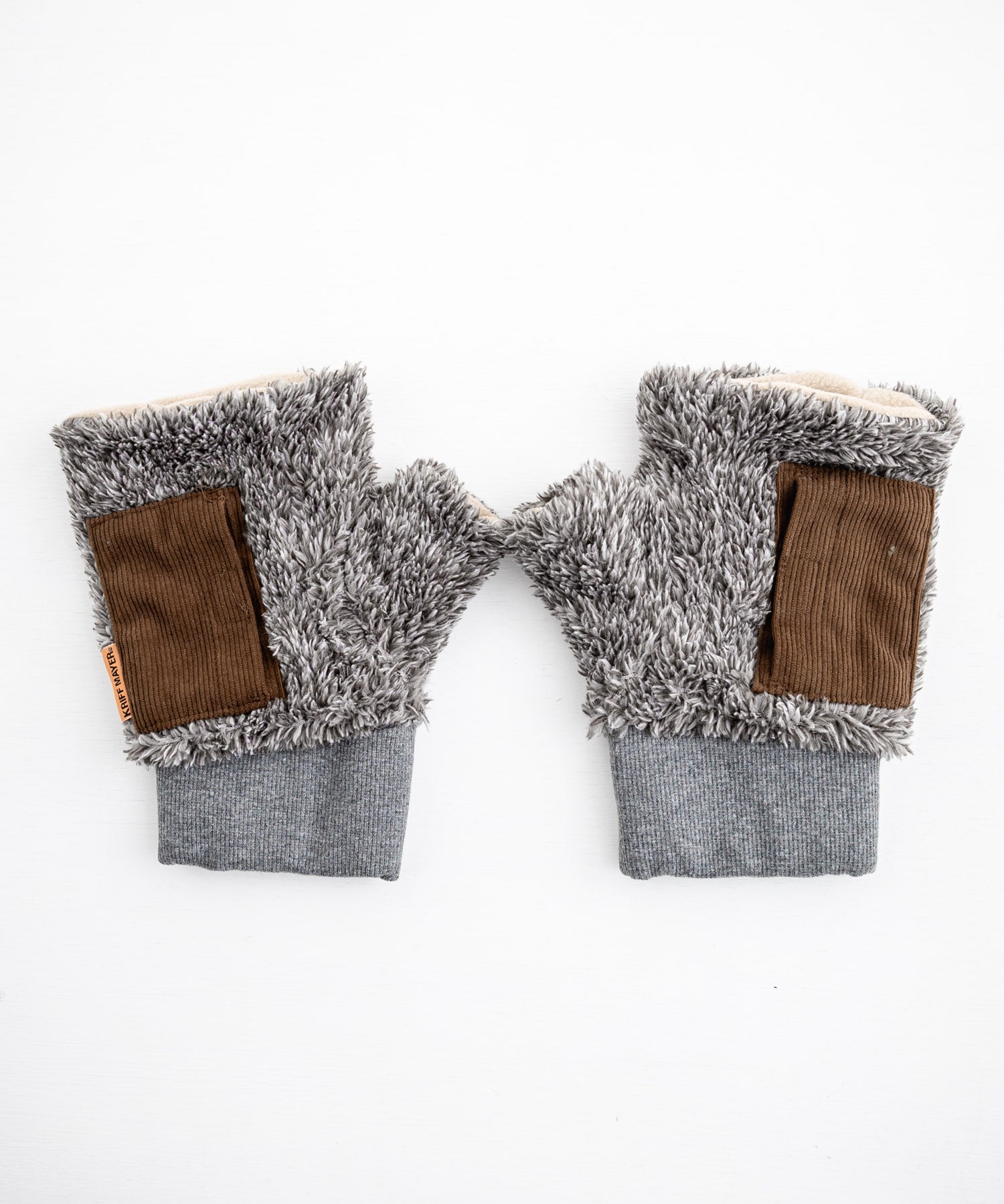 KRIFF MAYER クリフメイヤー デミグラブハンドウォーマー/フィンガーレスボア手袋 2527806 14966