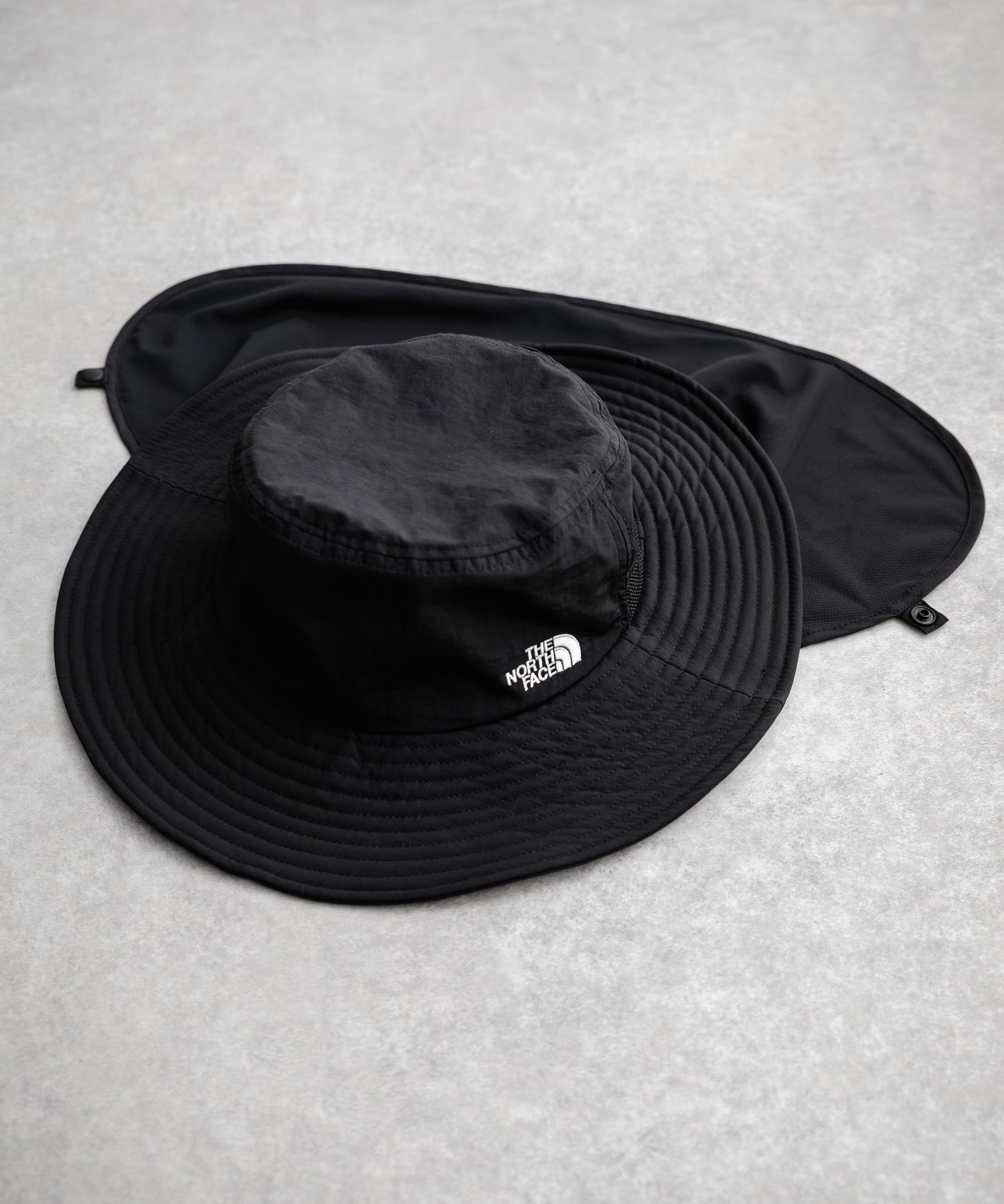 THE NORTH FACE ザ・ノースフェイス TNF LIGHT SHIELD HAT 接触冷感 取り外し可能 日除けサンシェード付きアドベンチャーハット/サファリハット 16137