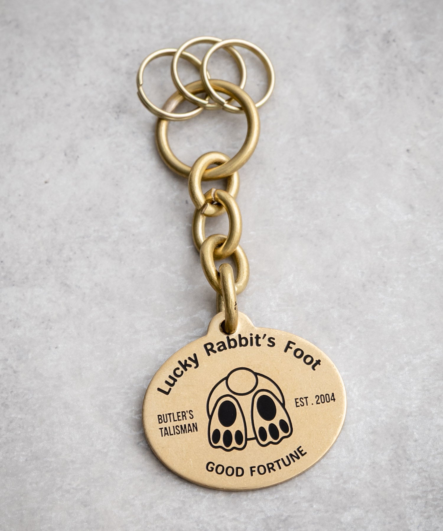 Butler Verner Sails バトラーバーナーセイルズ 日本製 国産 ラッキーラビットフットキーチェーン JF-3047 15568