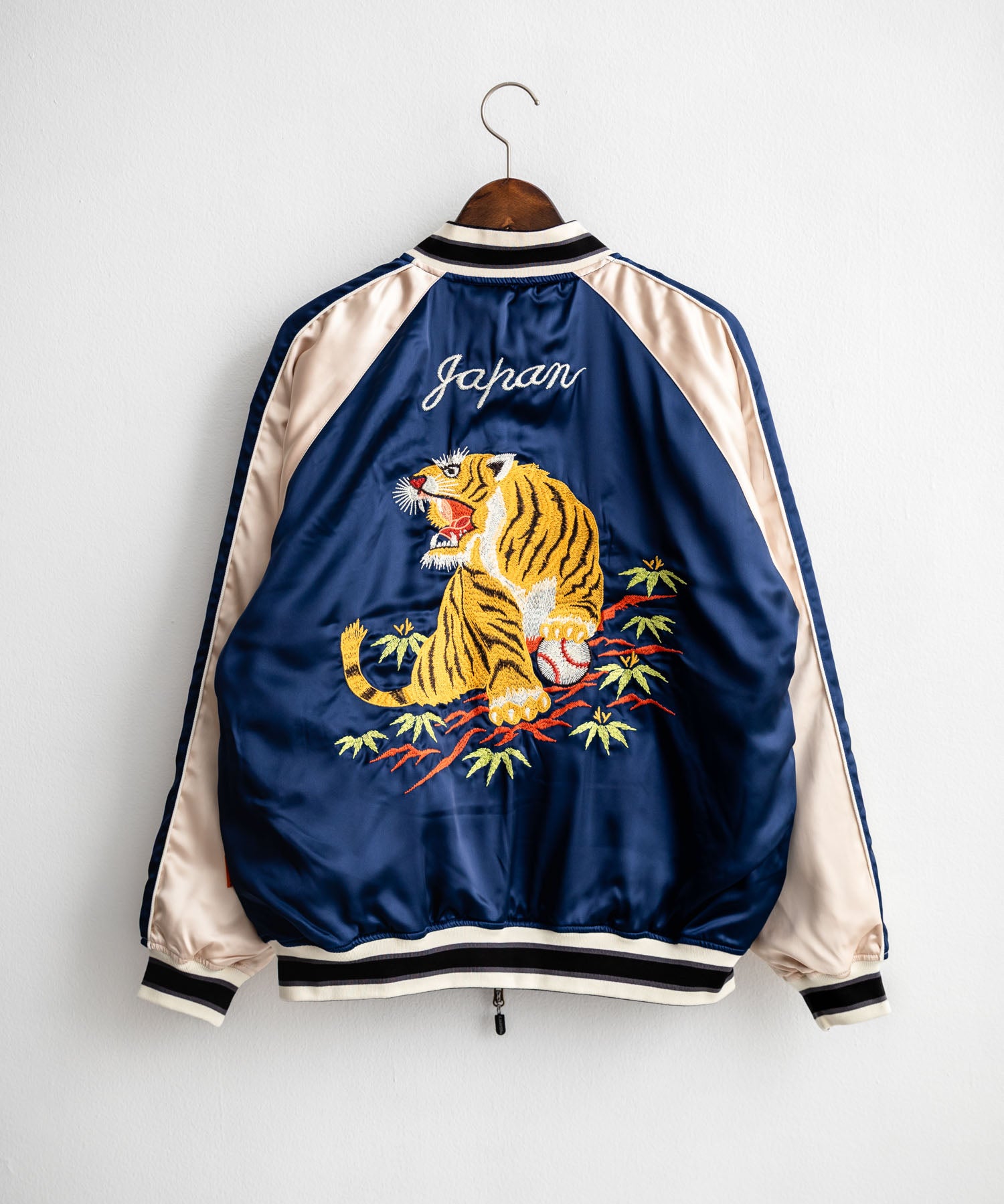 KRIFF MAYER クリフメイヤー スーベニア刺繍ひっくりスカジャン/リバーシブルダブルジップ短丈ブルゾン 2515102 14883