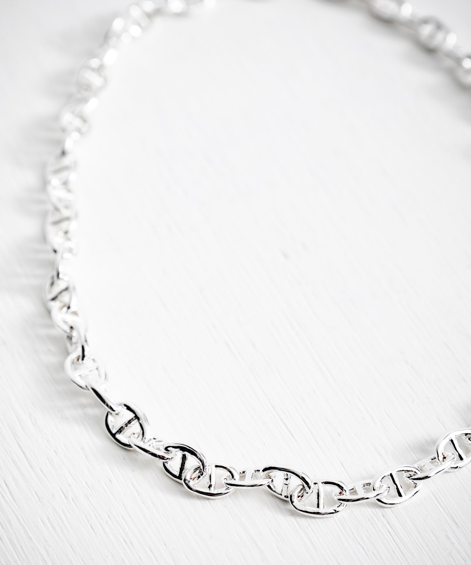 マリーナチェーンシルバーネックレス 13683