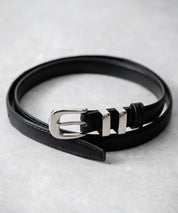 リアルレザー 本革 スクエアバックルベルト 15728